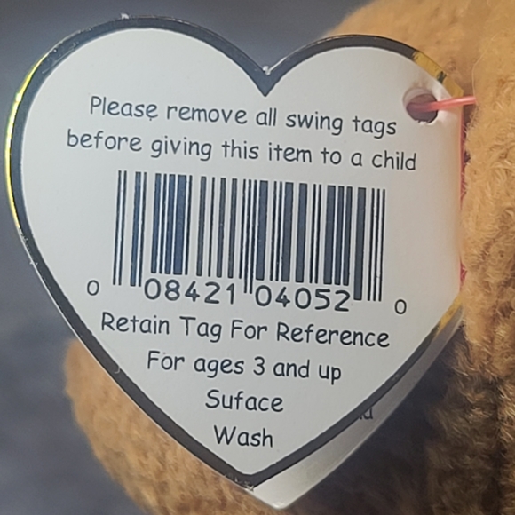 Rare 10 error Curly the bear! - Picture 10 of 11